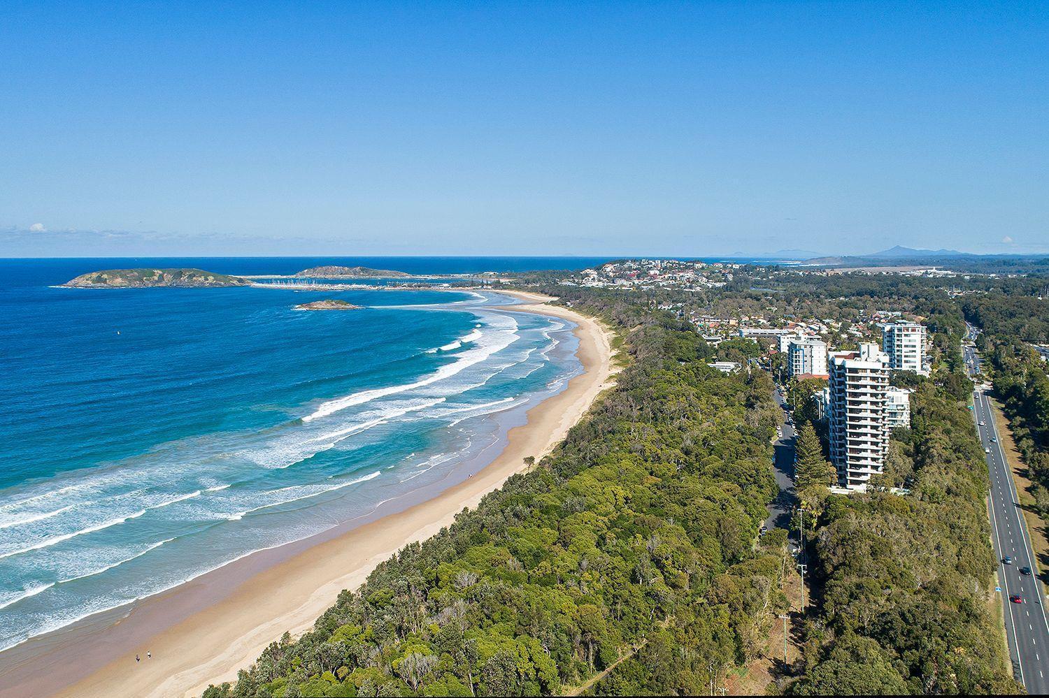 Pacific Towers Beach Resort Coffs Harbour Exteriör bild