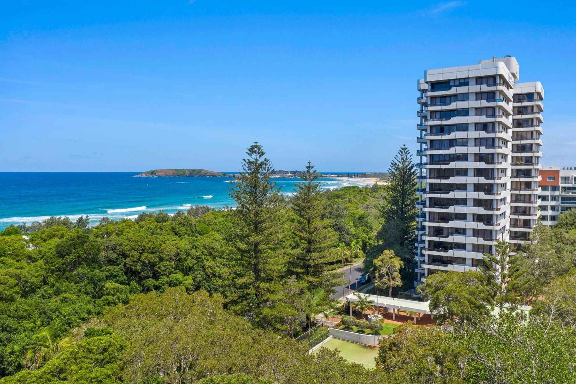 Pacific Towers Beach Resort Coffs Harbour Exteriör bild