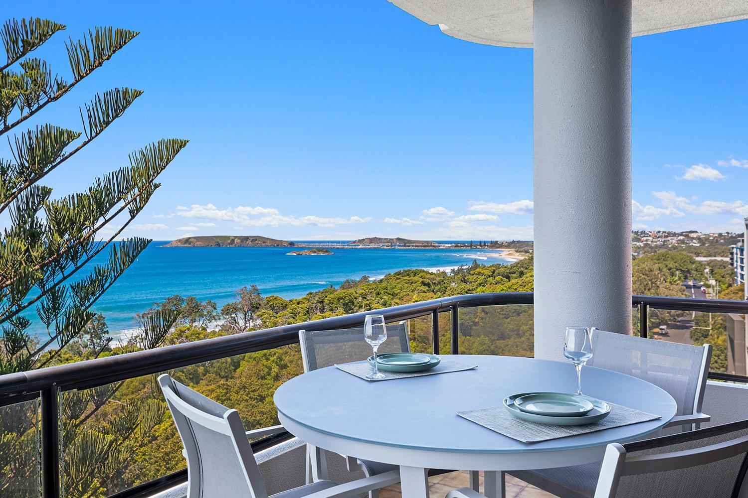 Pacific Towers Beach Resort Coffs Harbour Exteriör bild